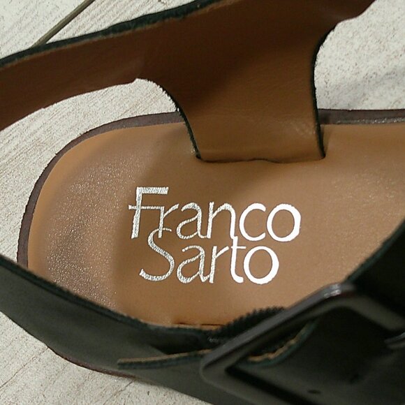 FRANCO SARTO Leather Minimalist Strappy KARA Sandal Size 6M | UK 4 | EUR 36 - Picture 5 of 11
